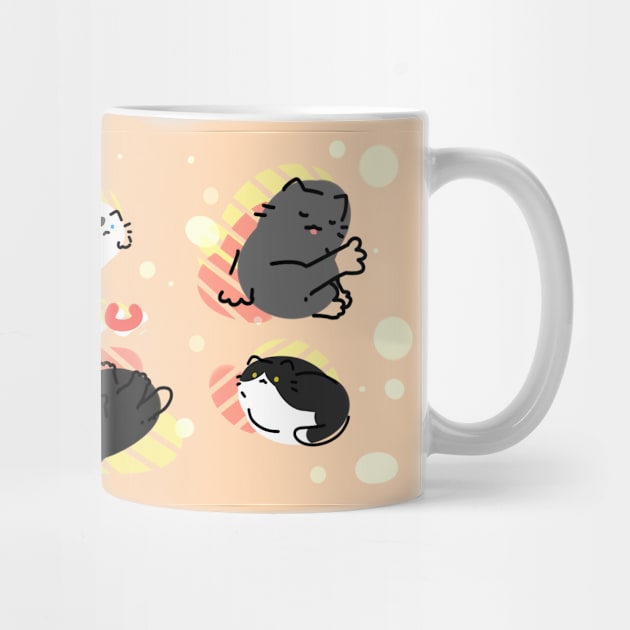 CUTE CATS MUG - GATITOS DE COLORES by ☆ G y s e l ☆